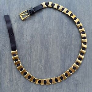 Suzi Roher Gold and Brown Belt